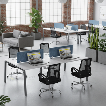 Tazri - face to face four seater workstation