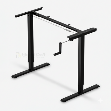 Bluffy-Manual Height Adjustable Standing Desk Frame