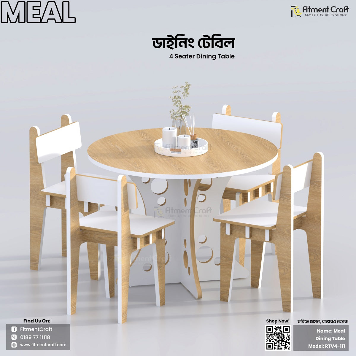 Meal Dining Table RTV4-111