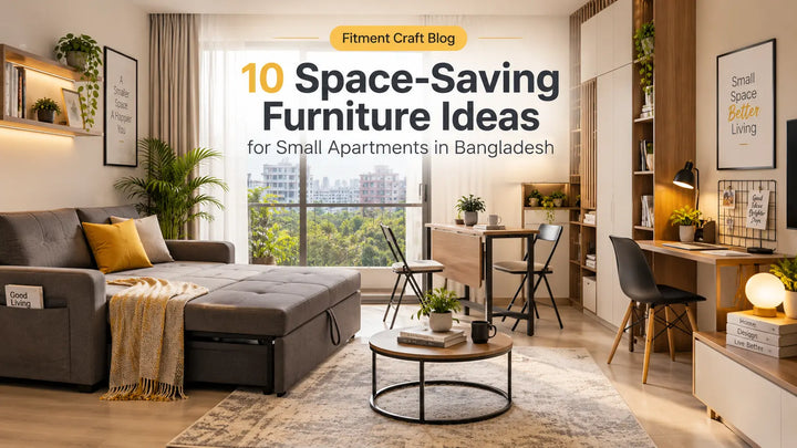 10 Space-Saving Furniture Ideas for Small Apartments in Bangladesh