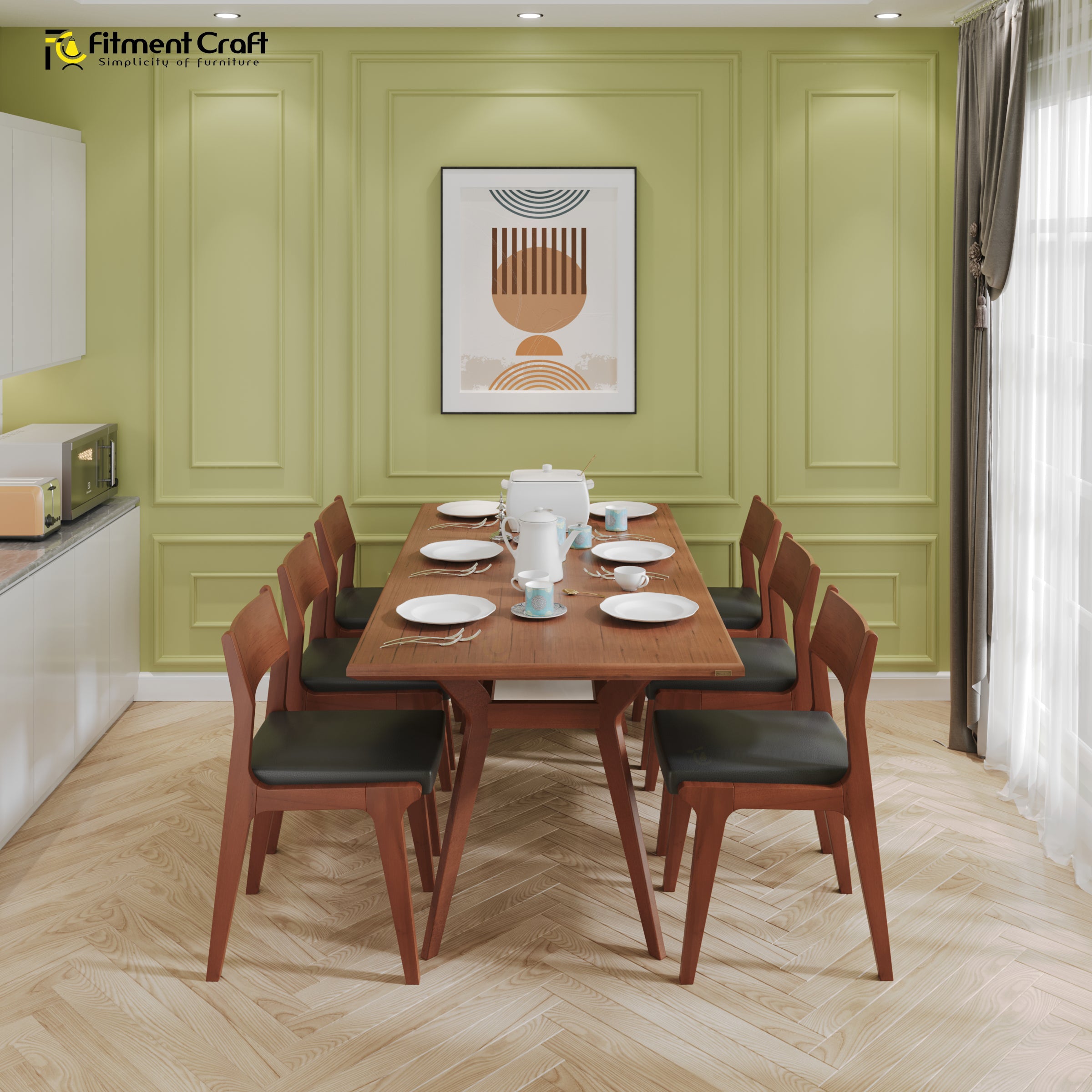 Wooden Dining – Fitment Craft