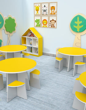 Classroom Bench & Desks