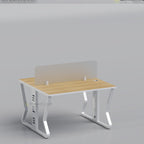 CollabCraft Workstation: Modern, durable office workstation ideal for tech startups, co-working spaces, and professional offices in Bangladesh.