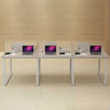 6 Seater Workstation ( L126 Inch) / With Glass Partition