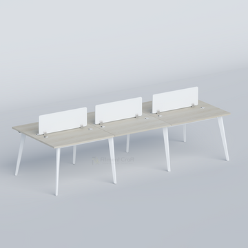 Zenora Six-Seater Workstation