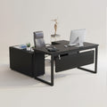 Regent - Executive Office Desk with File Cabinet 