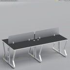 CollabCraft Workstation: Modern, durable office workstation ideal for tech startups, co-working spaces, and professional offices in Bangladesh.