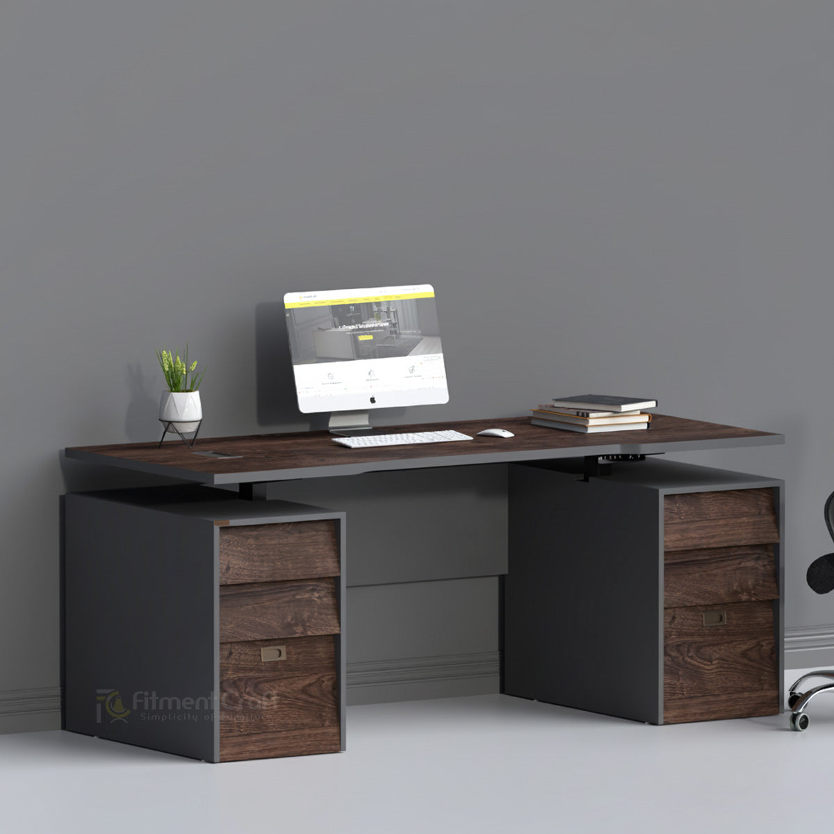 Height Adjustable Executive Desk