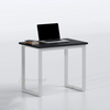 Small Size / Leg: White - Table Top: Black