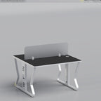 CollabCraft Workstation: Modern, durable office workstation ideal for tech startups, co-working spaces, and professional offices in Bangladesh.