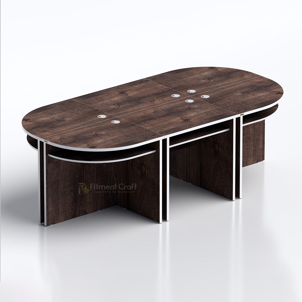 Ensemble - Modular Conference Table । CTV4-003