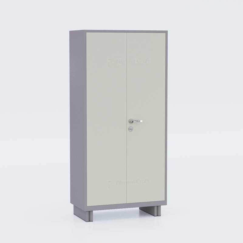 ALUXE-Double-Door-Almirah(with Drawer) । OAMED-001