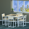 4 Seater Dining Table with Chairs