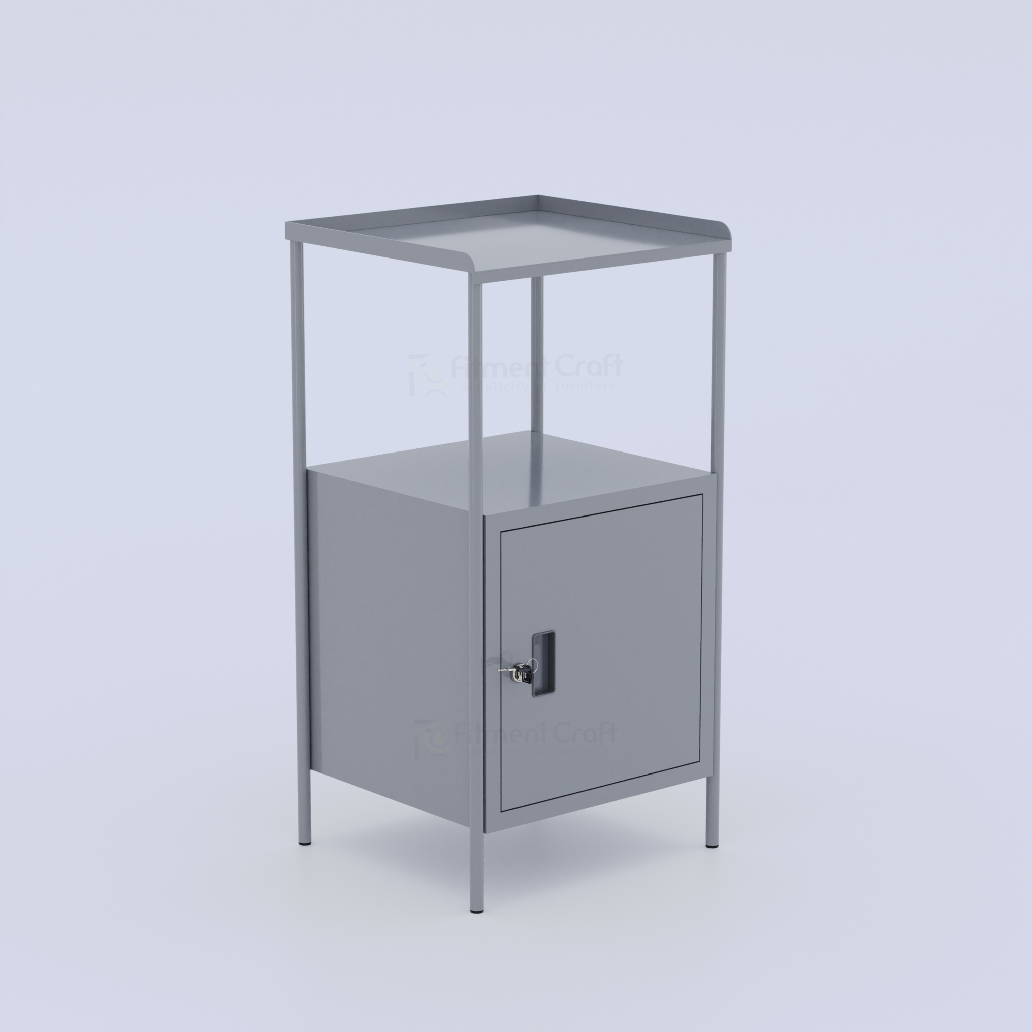 Lumina-Hospital Bed Side Cabinet । HPBCMS-001