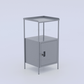 Lumina-Hospital Bed Side Cabinet । HPBCMS-001