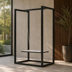 Modern Metal Frame Swing for Stylish Indoor Lounge Spaces – Premium Decorative Swing Chair Design for Home Comfort