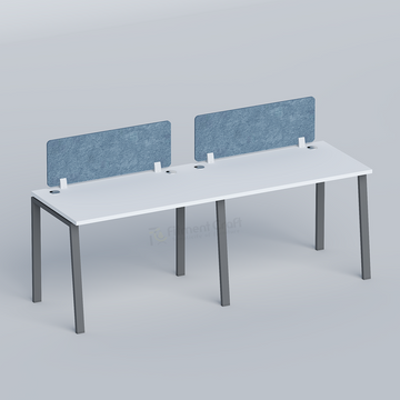 Tzri- side by side two seater workstation