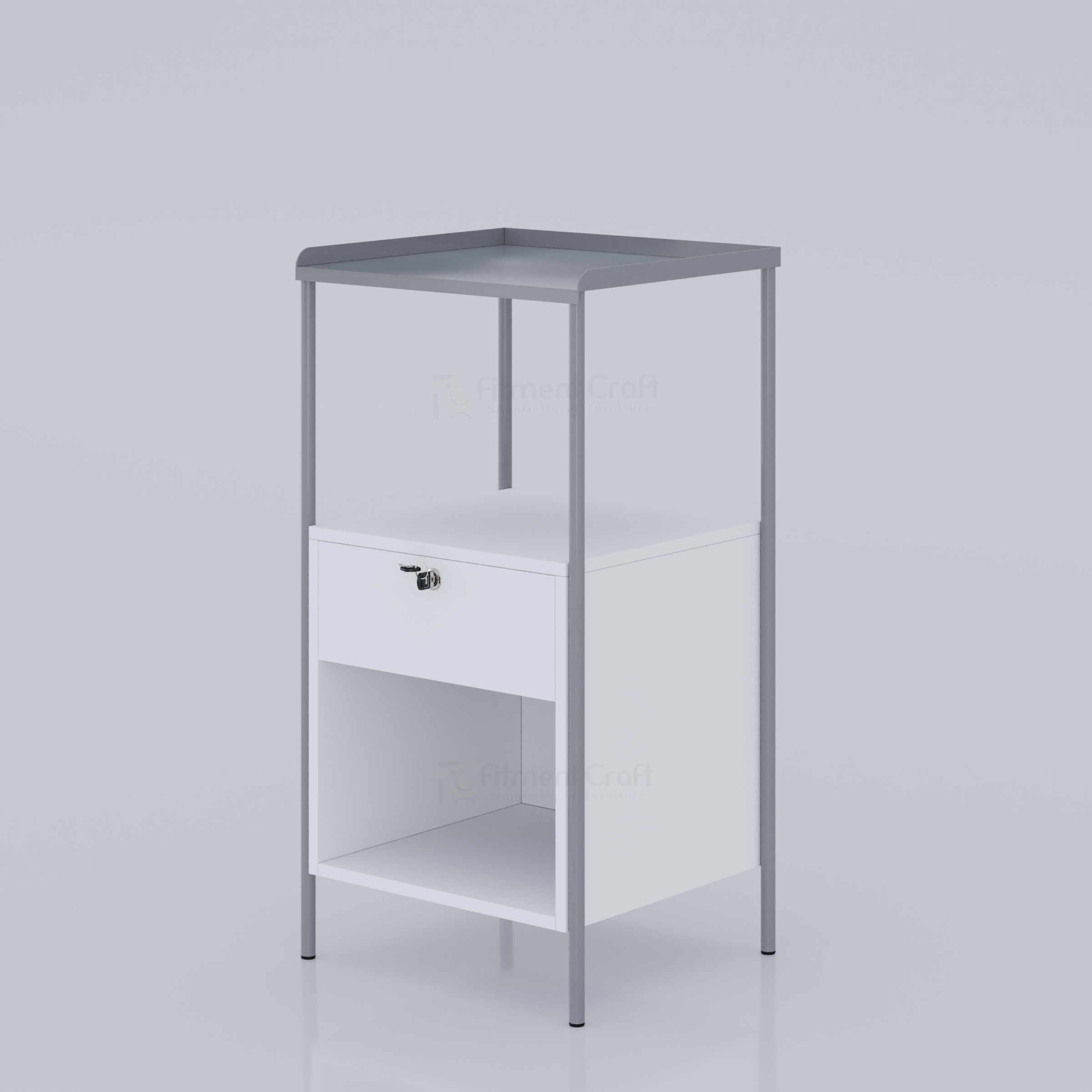 Verena-Hospital Bed Side Cabinet । HPBCMSB-001