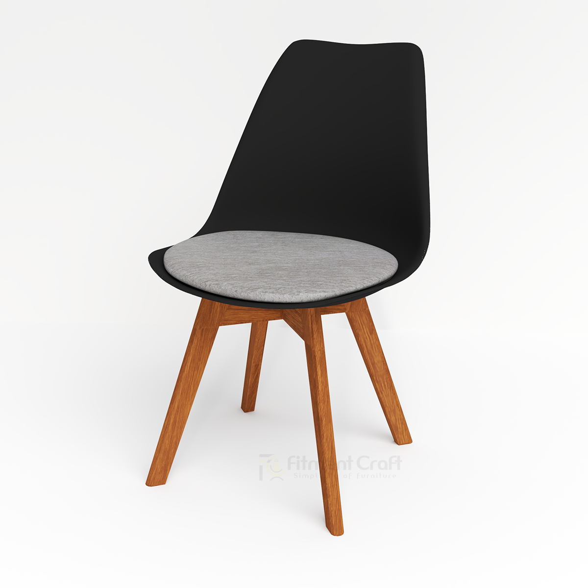Tulip Classic Chair- Black
