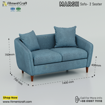 Marsh 2 Seater -Sofa । HSV2-006
