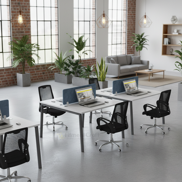 Tzri - face to face two seater workstation