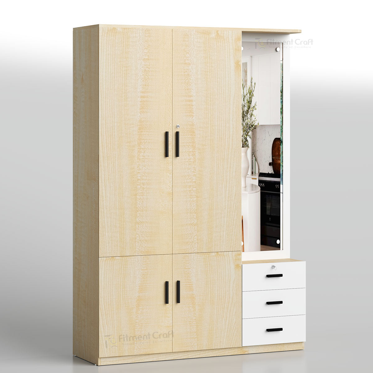 Glade - Almirah cum Dressing Table | DTV3-001