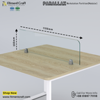 Parallax-Workstation Modular Partition (1150X300X8mm) । WSMP-ORG-001