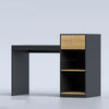 Without Chair / Black - Red Oak