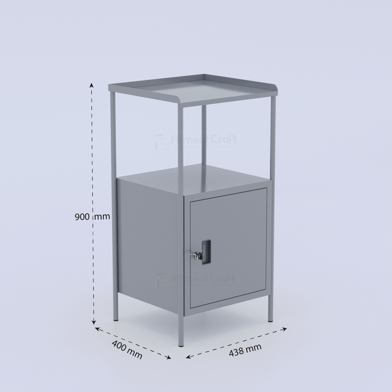 Lumina-Hospital Bed Side Cabinet । HPBCMS-001