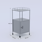 Trove-Hospital Bed Side Cabinet । HPBCMS-002