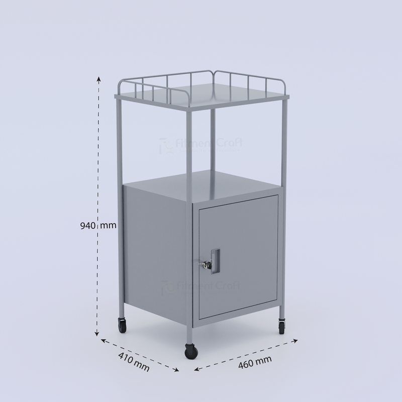 Trove-Hospital Bed Side Cabinet । HPBCMS-002