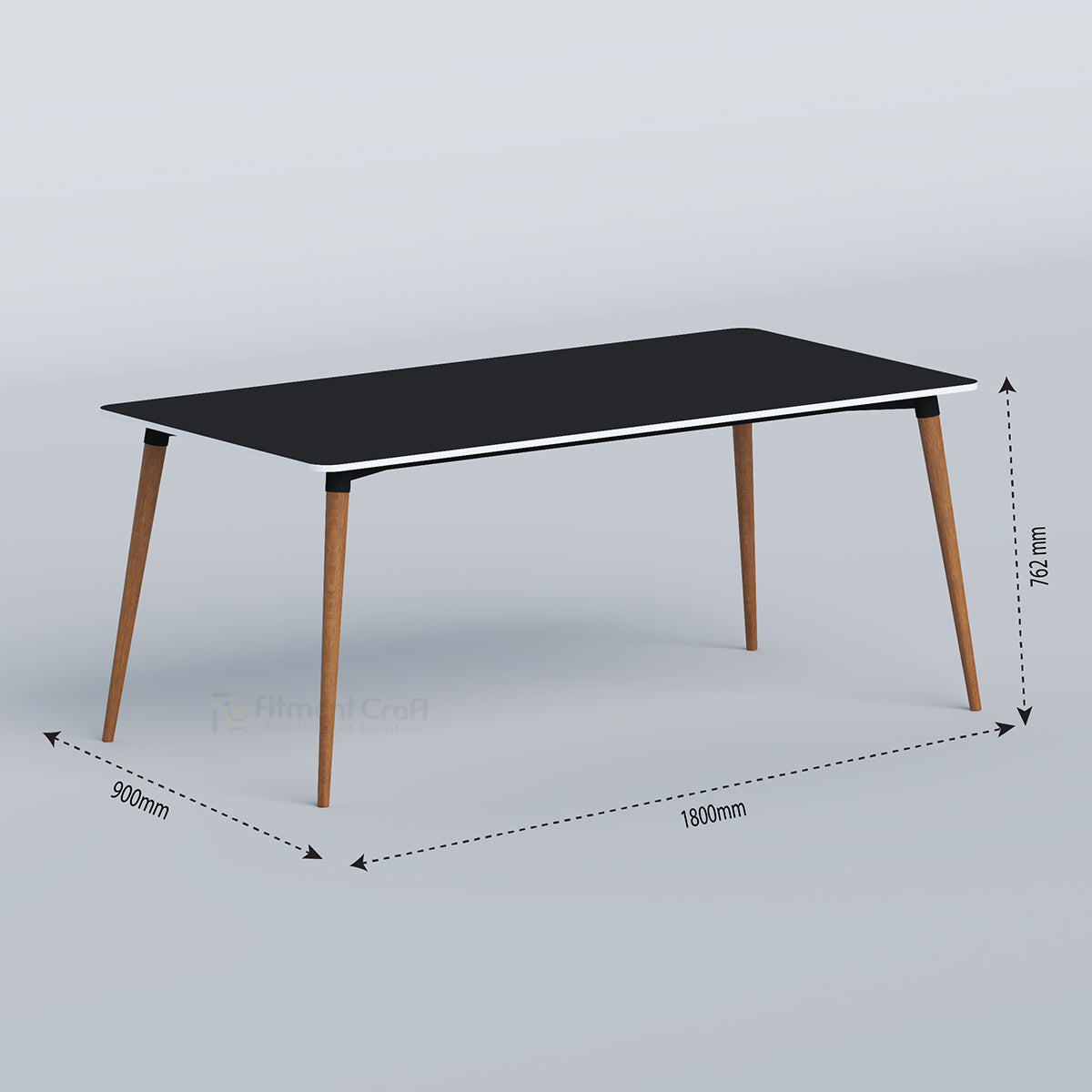 Tulipdine Restaurant Table (6 Seater)