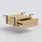 Sky Fit Portable Drawer - Read Oak dimensions diagram