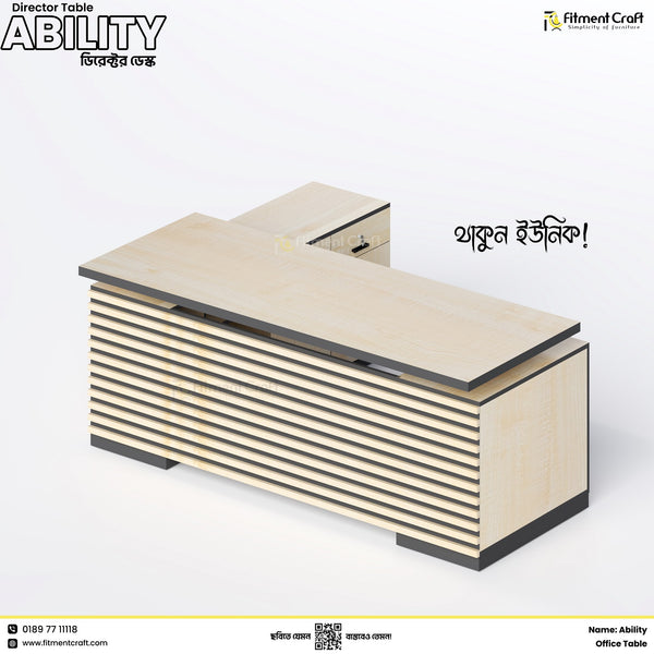 Ability - Director Desk | DDV1-002