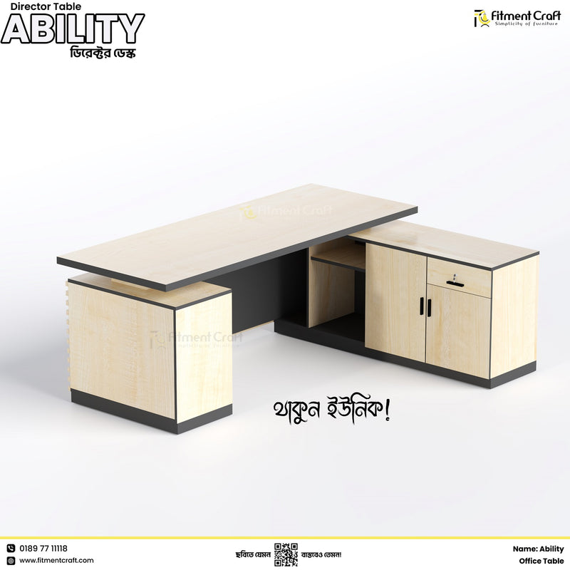Ability - Director Desk | DDV1-002