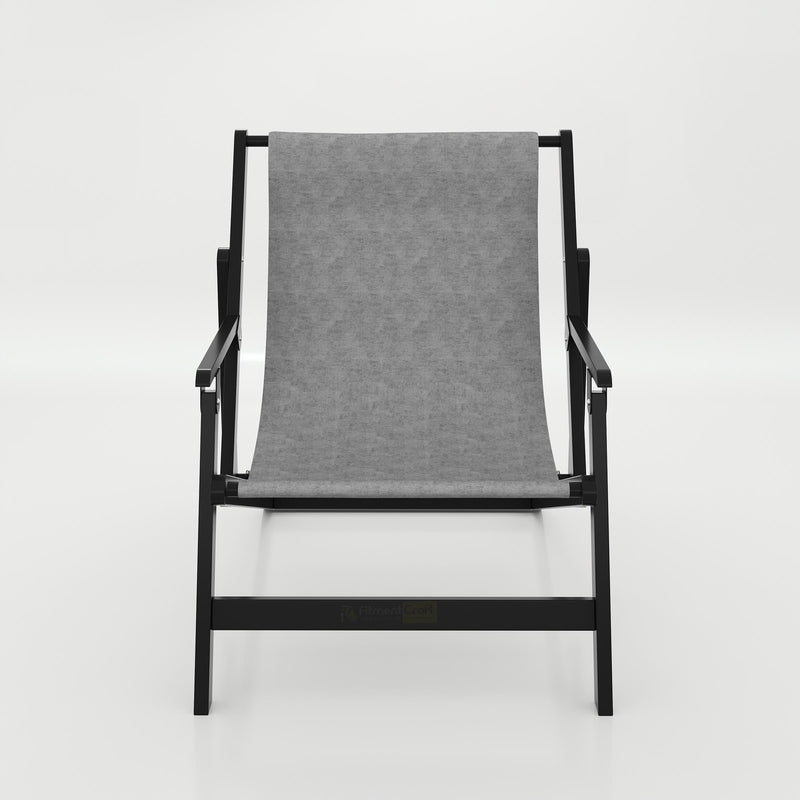 Accent lounge easy chair for home office, balcony seating, bedroom corner, and reception space