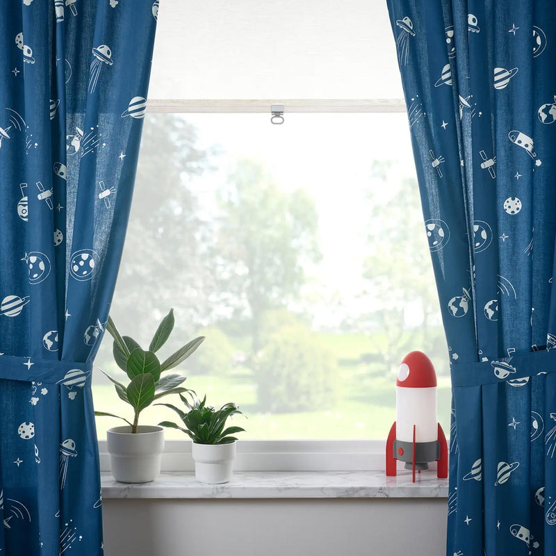 Space theme rocket LED lamp for child bedroom, nursery, playroom, study desk, and bedtime lighting for Bangladesh homes.