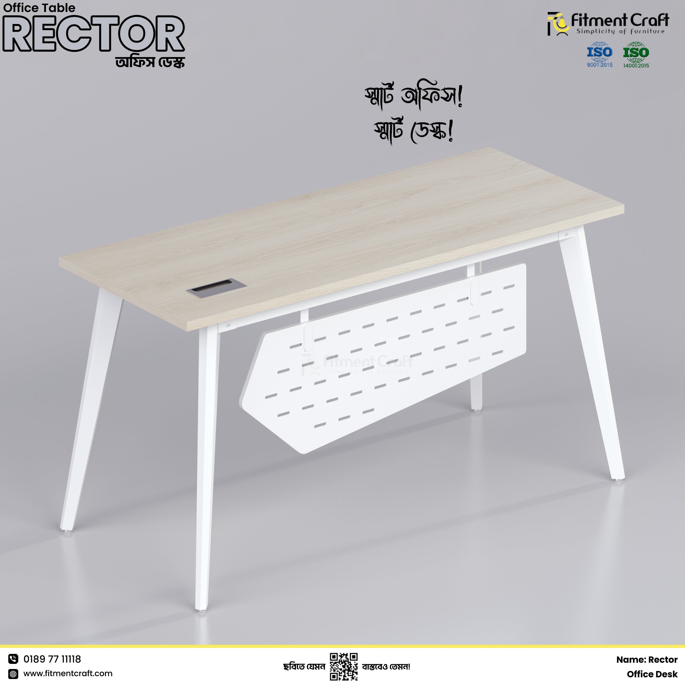 Focus Light ( Rector ) - Office Desk