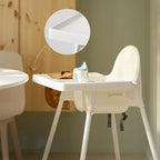 Baby dining high chair with safety belt, compact detachable feeding seat for modern Bangladesh homes and restaurants now
