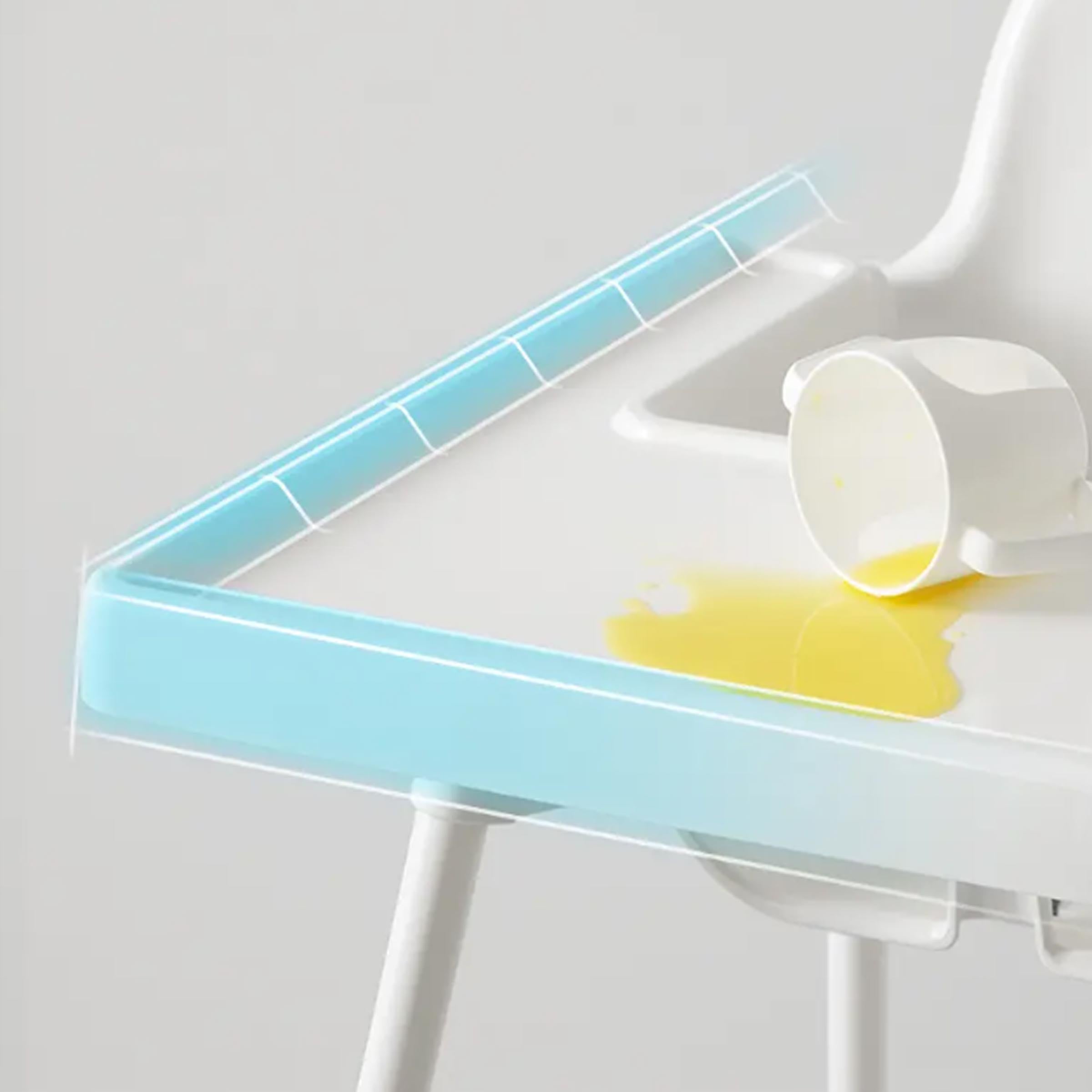 Baby dining high chair with safety belt, compact detachable feeding seat for modern Bangladesh homes and restaurants now