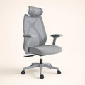 Aster executive chair shown from the front left with headrest and armrests