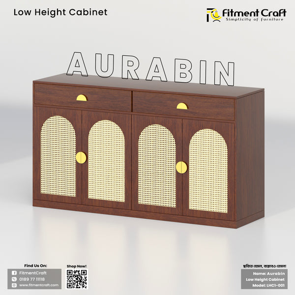 Aurabin - Low Height Dining Cabinet । LHC1-001