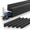 Buy Cable Trunking Organizer for desk cable management adhesive PVC wire channel for office setup in Bangladesh today BD