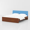 Wood + Sky Blue