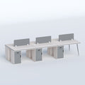 Cluster-Face to face Six seater workstation