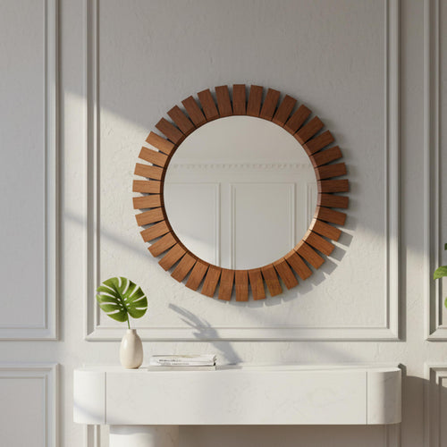 Clyro Wall Hanging Mirror for living room, bedroom, dressing area, and stylish home decor in Bangladesh homes online now