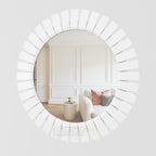 Modern Clyro Wall Hanging Mirror for dressing room, living space, hallway, and luxury home decor in Bangladesh online BD