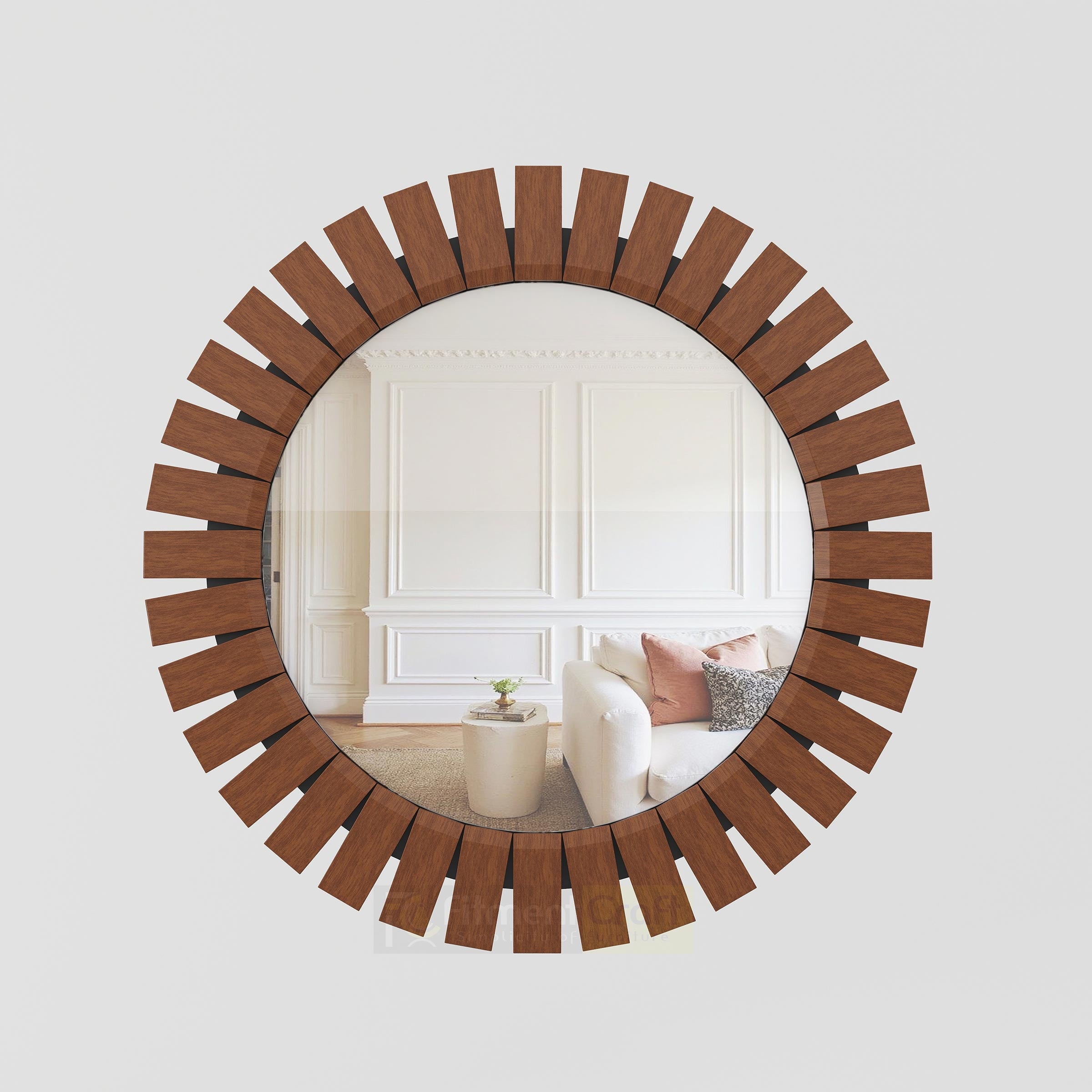 Clyro decorative wall mirror for apartment, bedroom, living room, boutique, and stylish interior decor in Bangladesh now