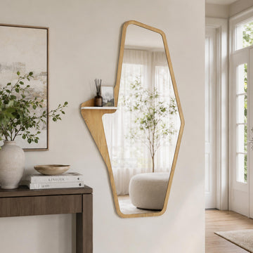 Corin Wall Hanging Mirror for bedroom dressing area, living room, and stylish home decor Bangladesh today online BD home