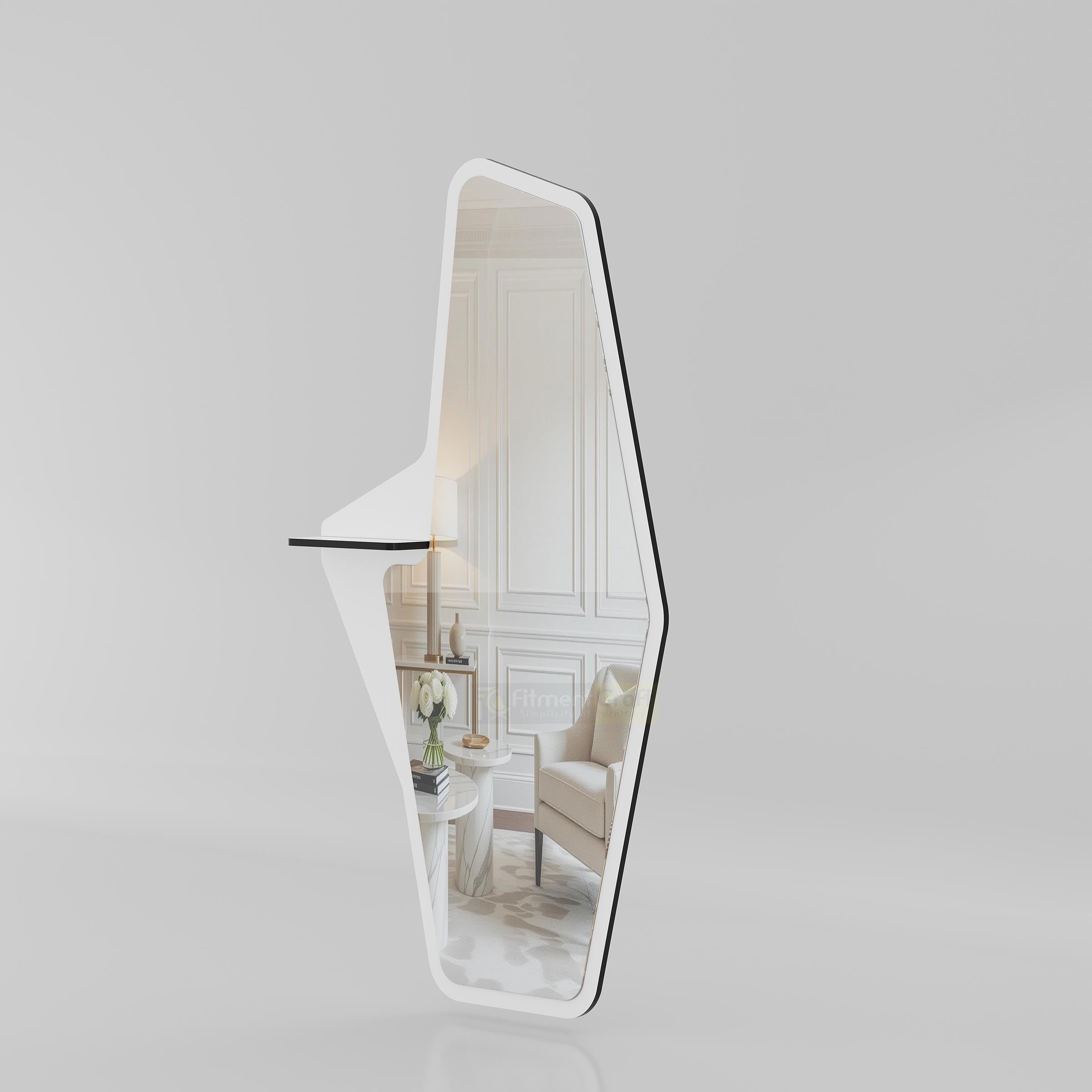 Buy Corin Wall Hanging Mirror in Bangladesh for dressing room, bedroom walls, and premium home decor online today BD now